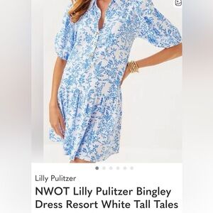 Lilly Pulitzer Bingley Dress XXS Tall Tales